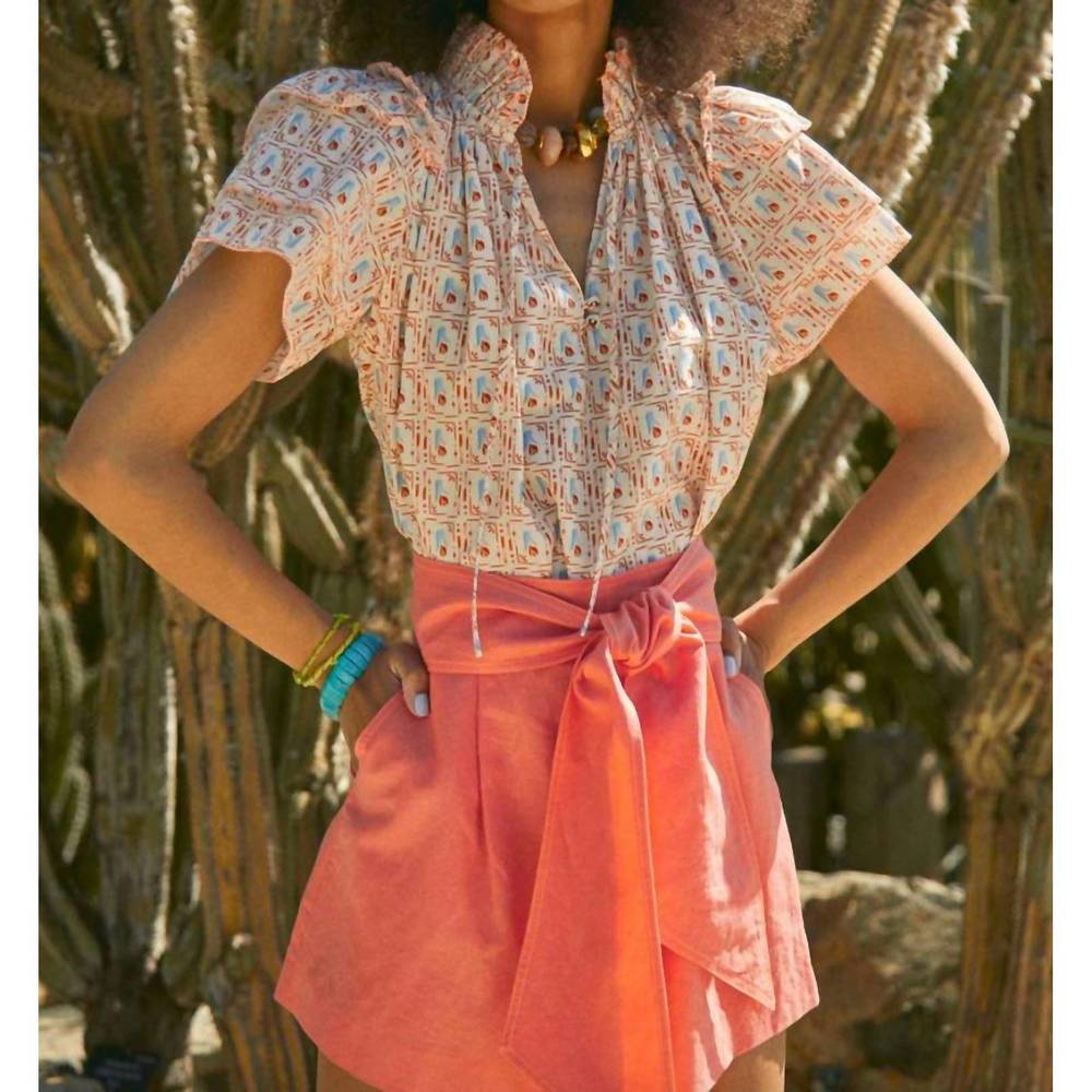 NEW HUNTER BELL millie top in tulip - Picture 2 of 3